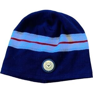 Armani Junior baby winter hat beanie cap with medallion wool blend